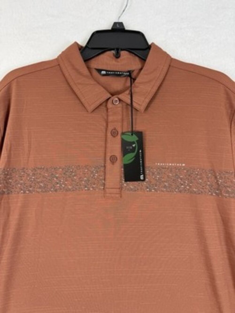 Travis Mathew Golf Polo Shirt Large Mens TravisMathew Matthew The Heater New NWT